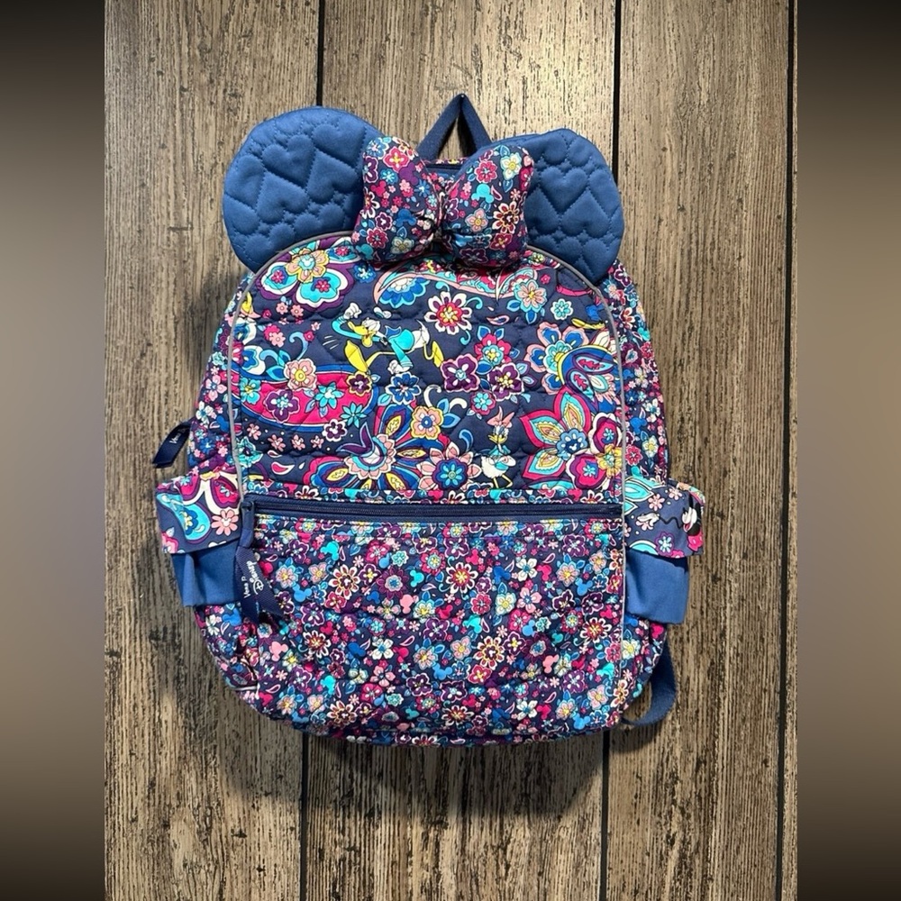 Vera Bradley Disney Sensational Six Paisley ruffle backpack